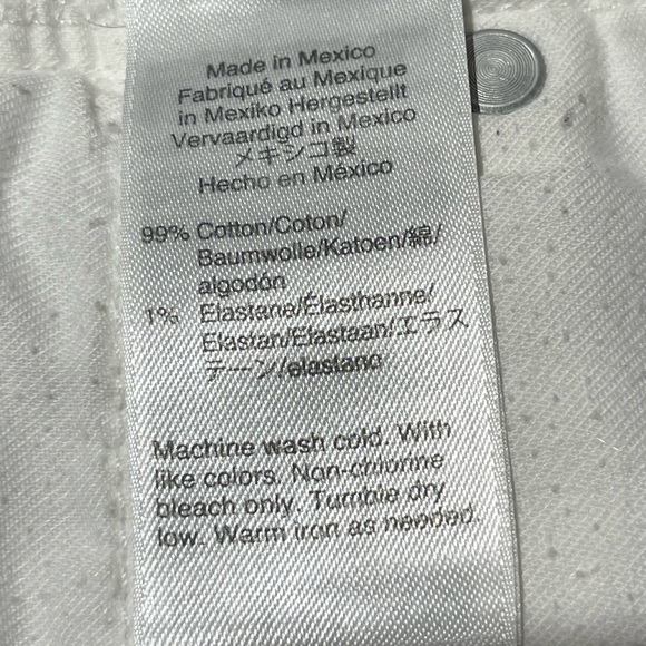 J.CREW WHITE JEANS!  Size 32 “QUALITY is everything” - Picture 6 of 7